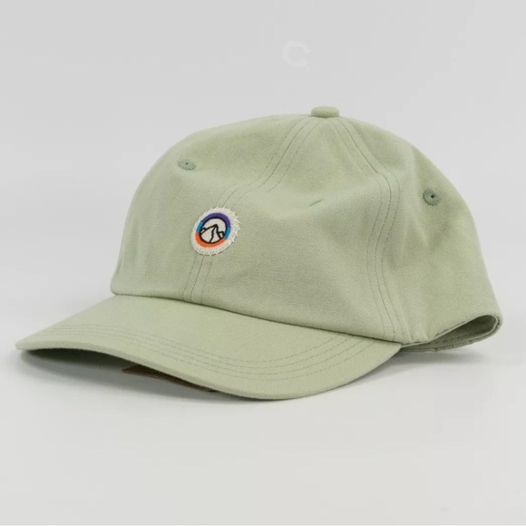 Patagonia Unisex Fitz Roy Icon Trad Salvia Green Casual Adjustable Ball Cap Hat - Picture 1 of 6